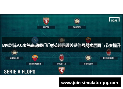 B席对阵AC米兰表现解析折射英超回暖关键信号战术层面与节奏提升