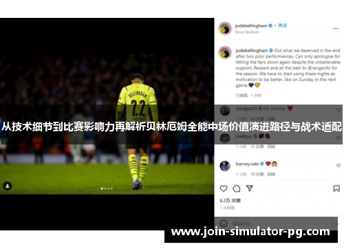 从技术细节到比赛影响力再解析贝林厄姆全能中场价值演进路径与战术适配